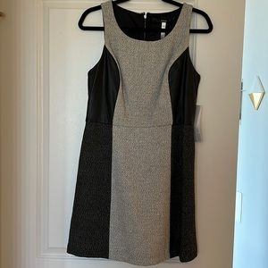 Kensie black and gray dress size large